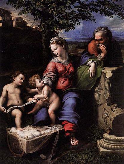 RAFFAELLO Sanzio Holy Family below the Oak china oil painting image
